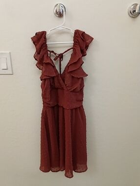 Ladies Swiss Dott Dress/Top